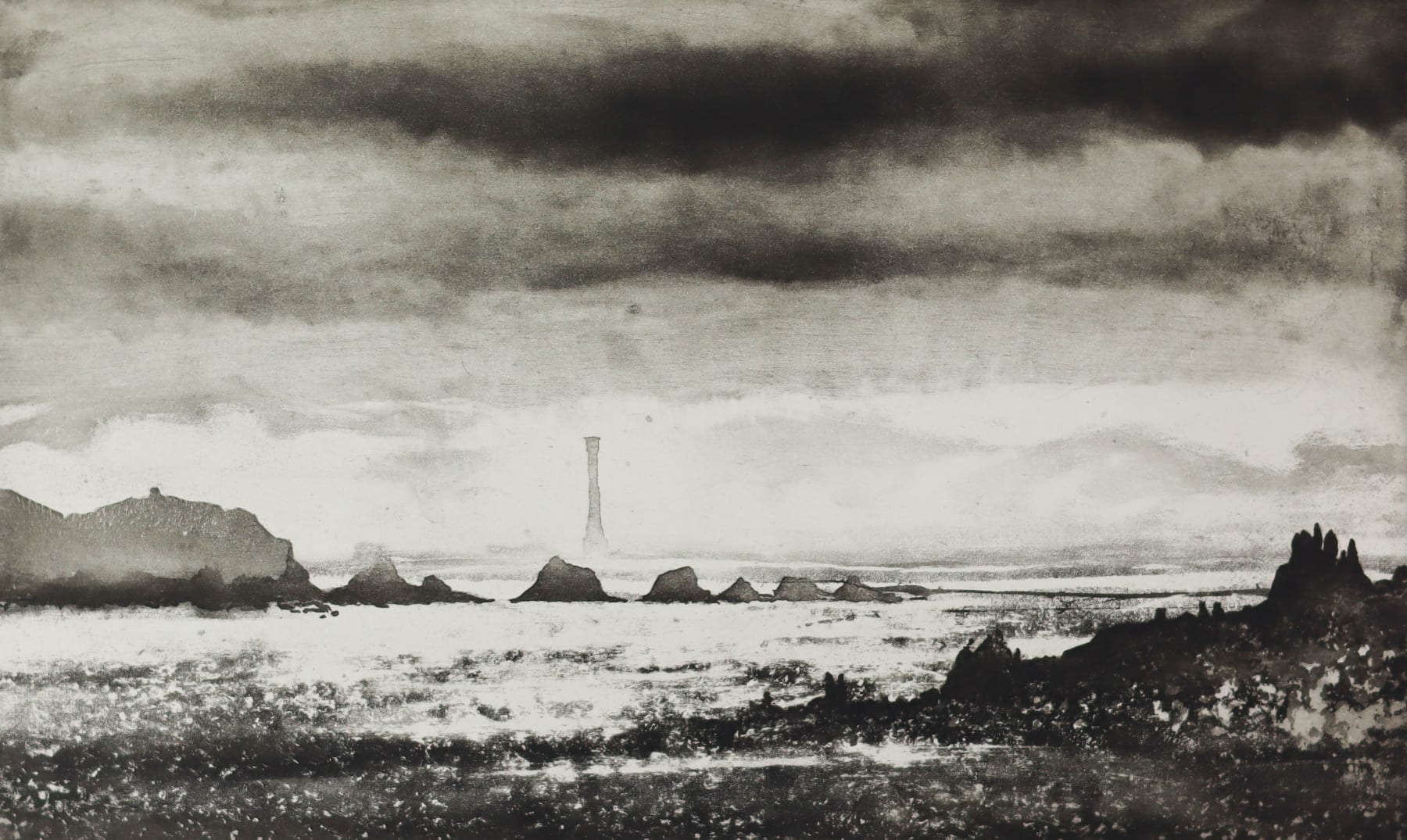 Norman Ackroyd, Bishops Rock, 2005