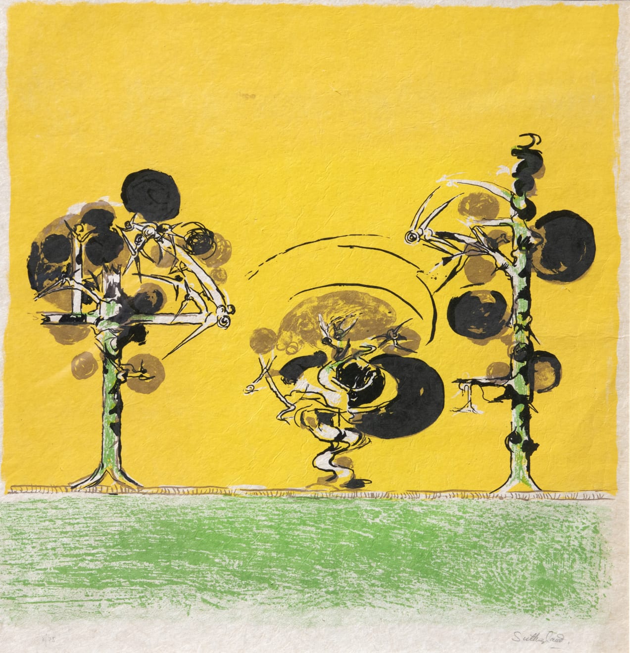 Graham Sutherland, Three Thorn Trees, 1971