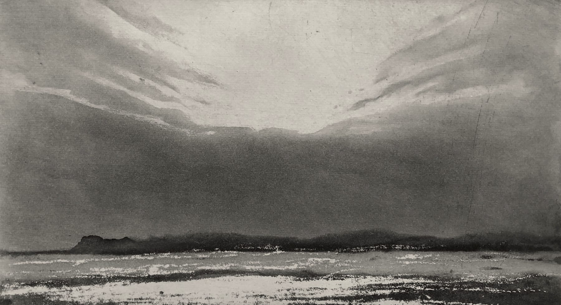 Norman Ackroyd, The Gower in Twilight , 2020