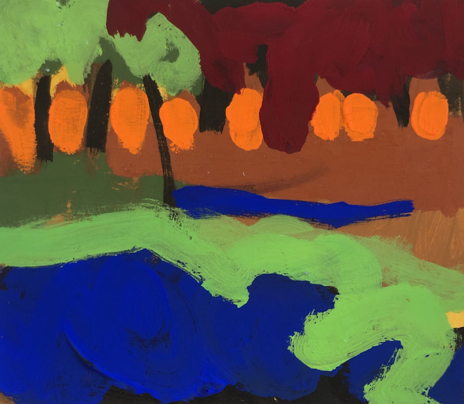 Nigel Swift, Day 2 A.M. (Australian Landscape 11), 2022