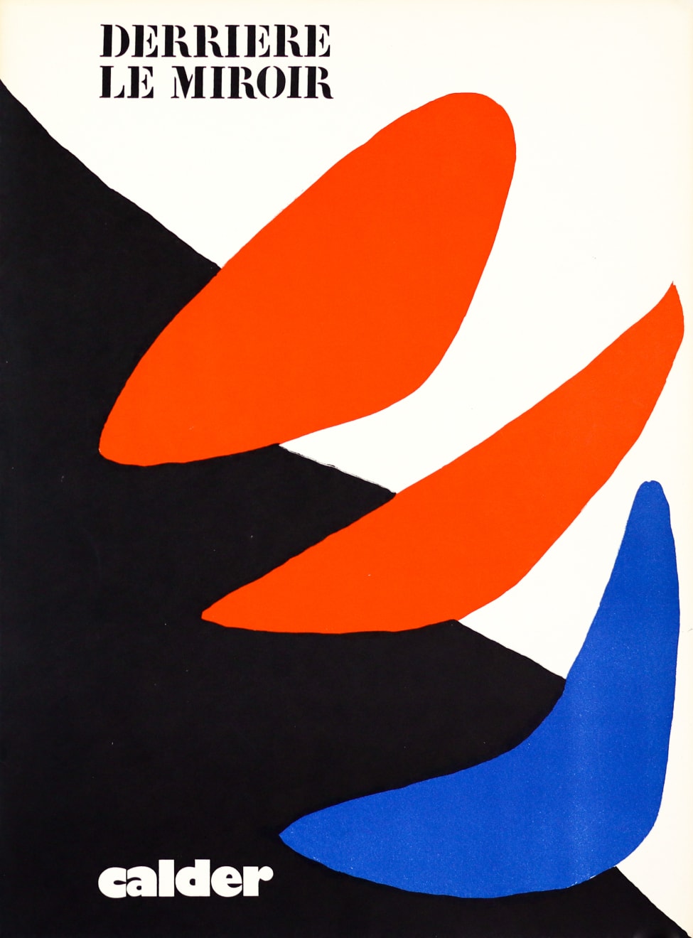 Dulwich College Secret Bid Auction 2025, Lot 18: Alexander Calder - Cover from ‘Derrière le Miroir - Calder’, 1971