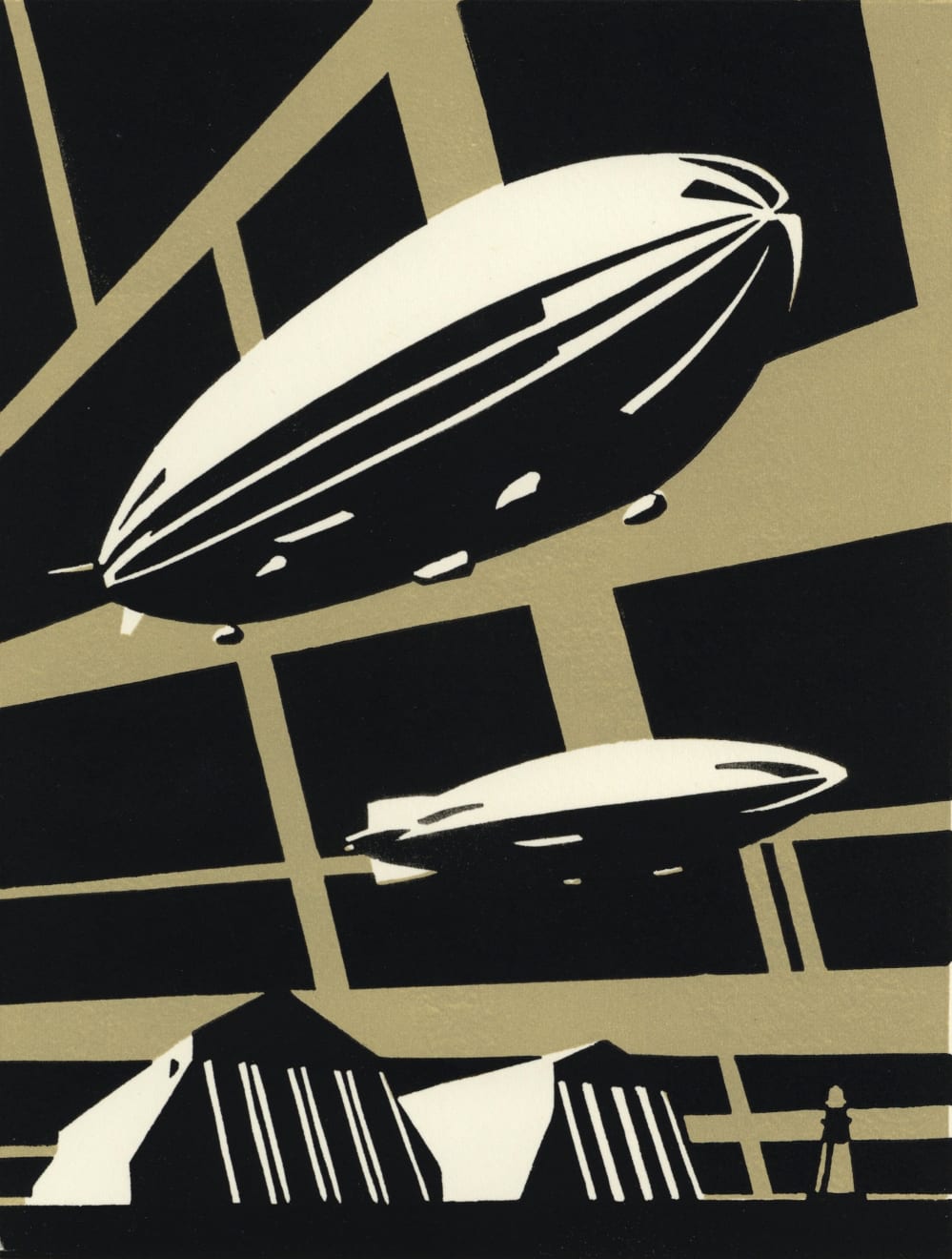 Paul Catherall, R100 and R101 B/W 1, 2010