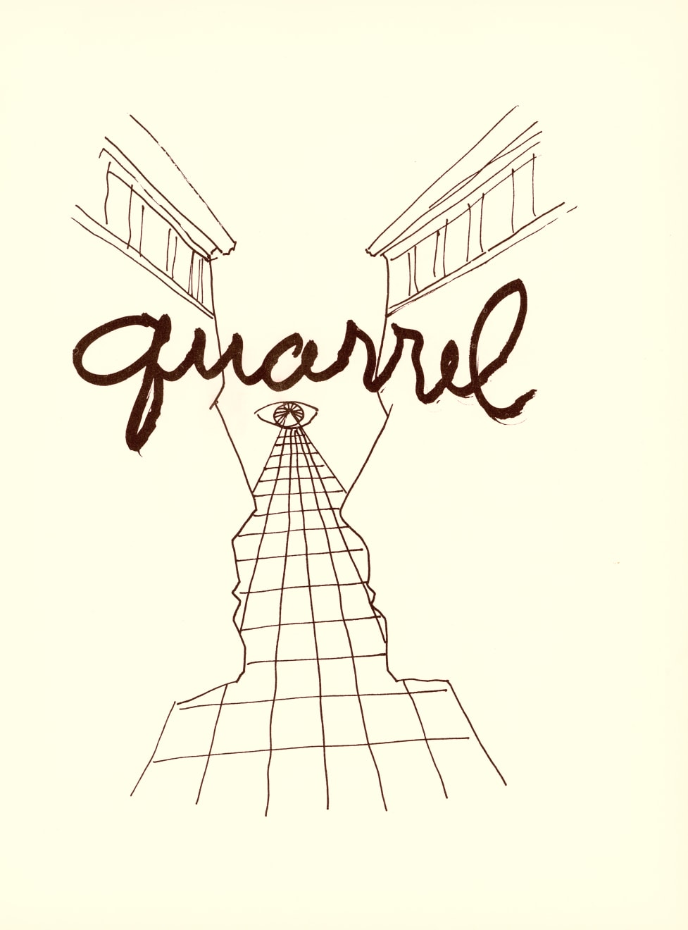 Man Ray, Q - Quarrel, 1948