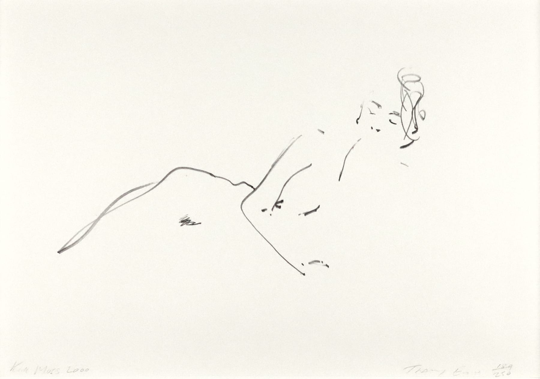 Dulwich College Secret Bid Auction 2025, Lot 49: Tracey Emin - Kate Moss, 2006