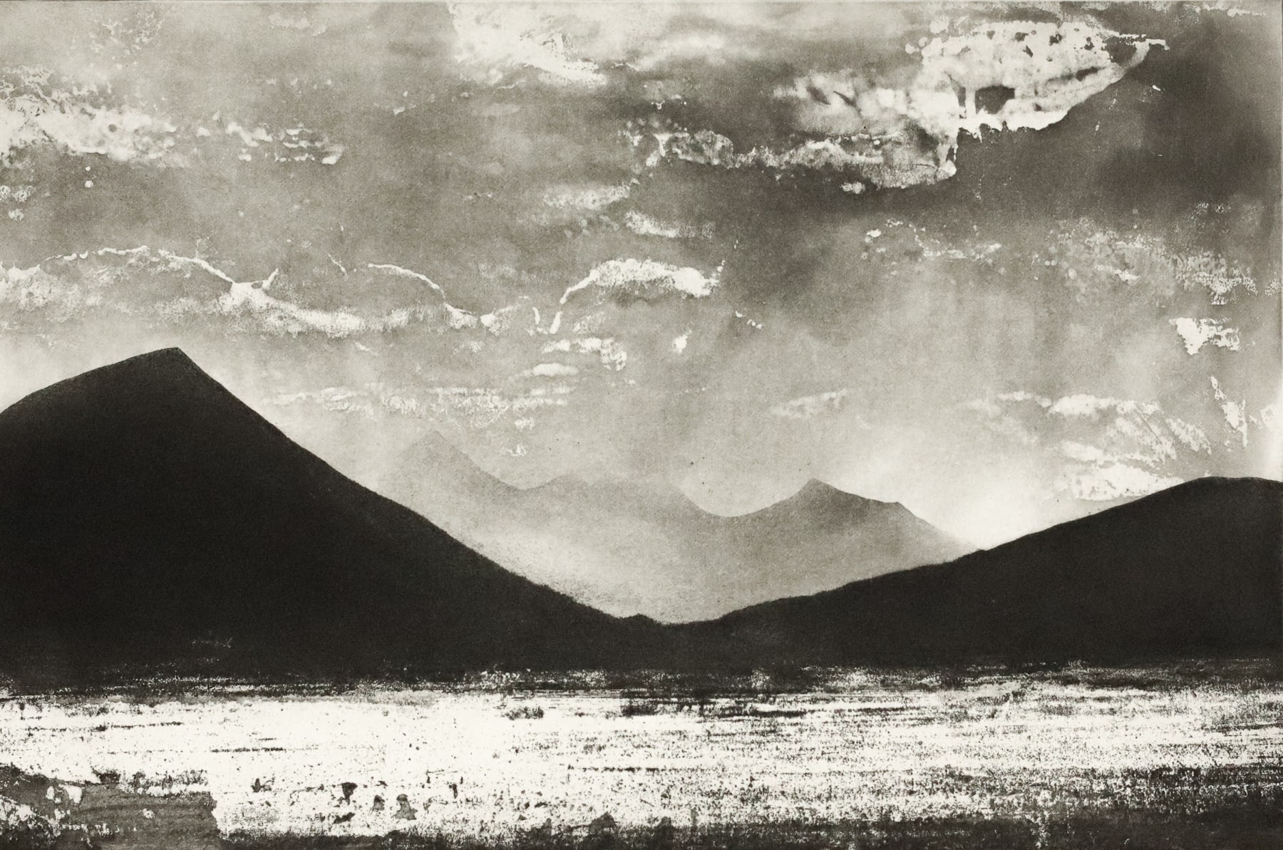 Jason Hicklin, The Cuillin Hills from Raasay , 2025
