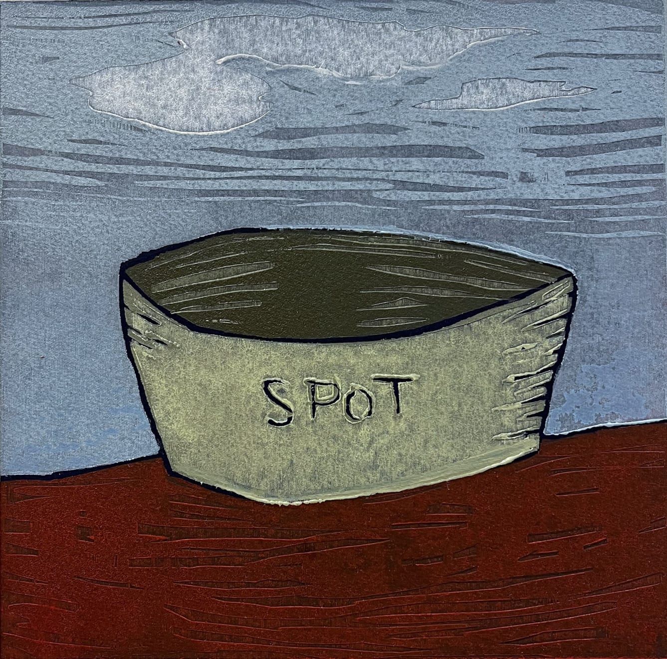 Mychael Barratt, Spot! Philip Guston’s Dog, 2023