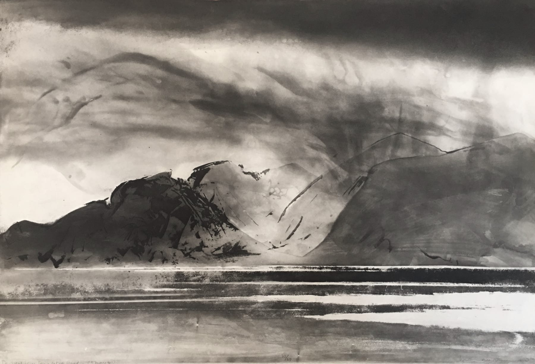 Norman Ackroyd, Donegal from Downpatrick Head, 1994