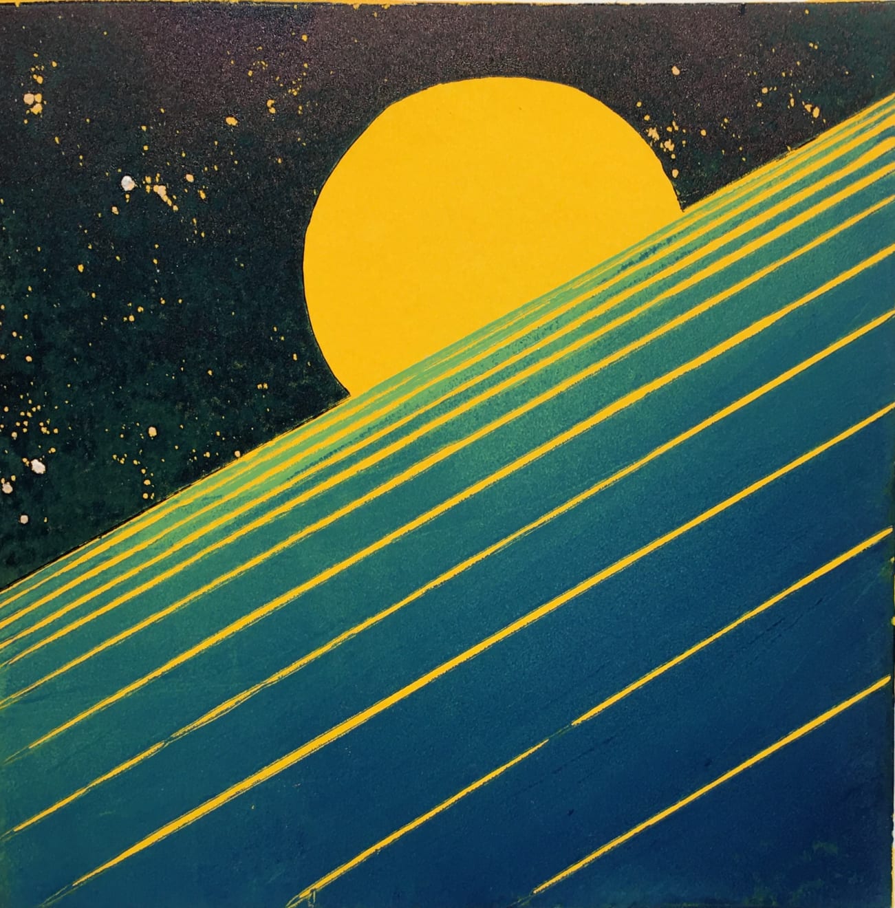 Rebecca Holmes, Hillside , 2020