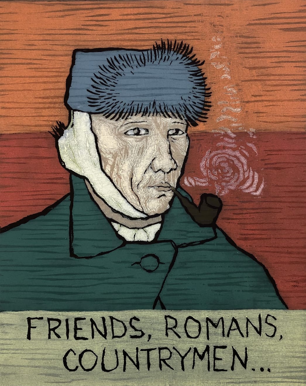 Mychael Barratt, Friends, Romans, Countrymen..., 2021