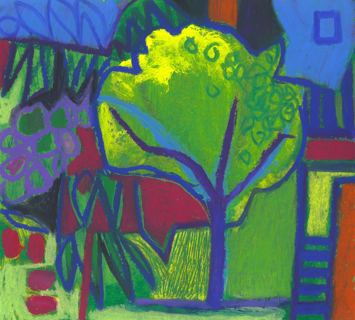 Nigel Swift, Italian Garden in April XVIII, 2025