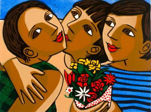 Anita Klein, Birthday Flowers, 2012