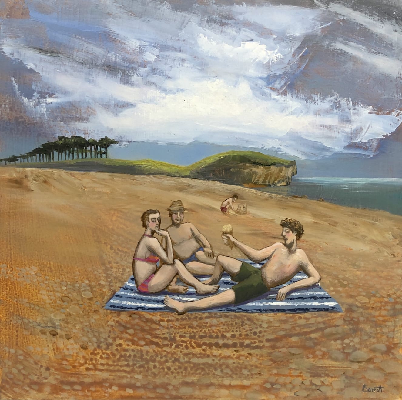 Summer Secret Bid Auction 2022, LOT 12: Mychael Barratt - Dejeuner in Devon, 2014