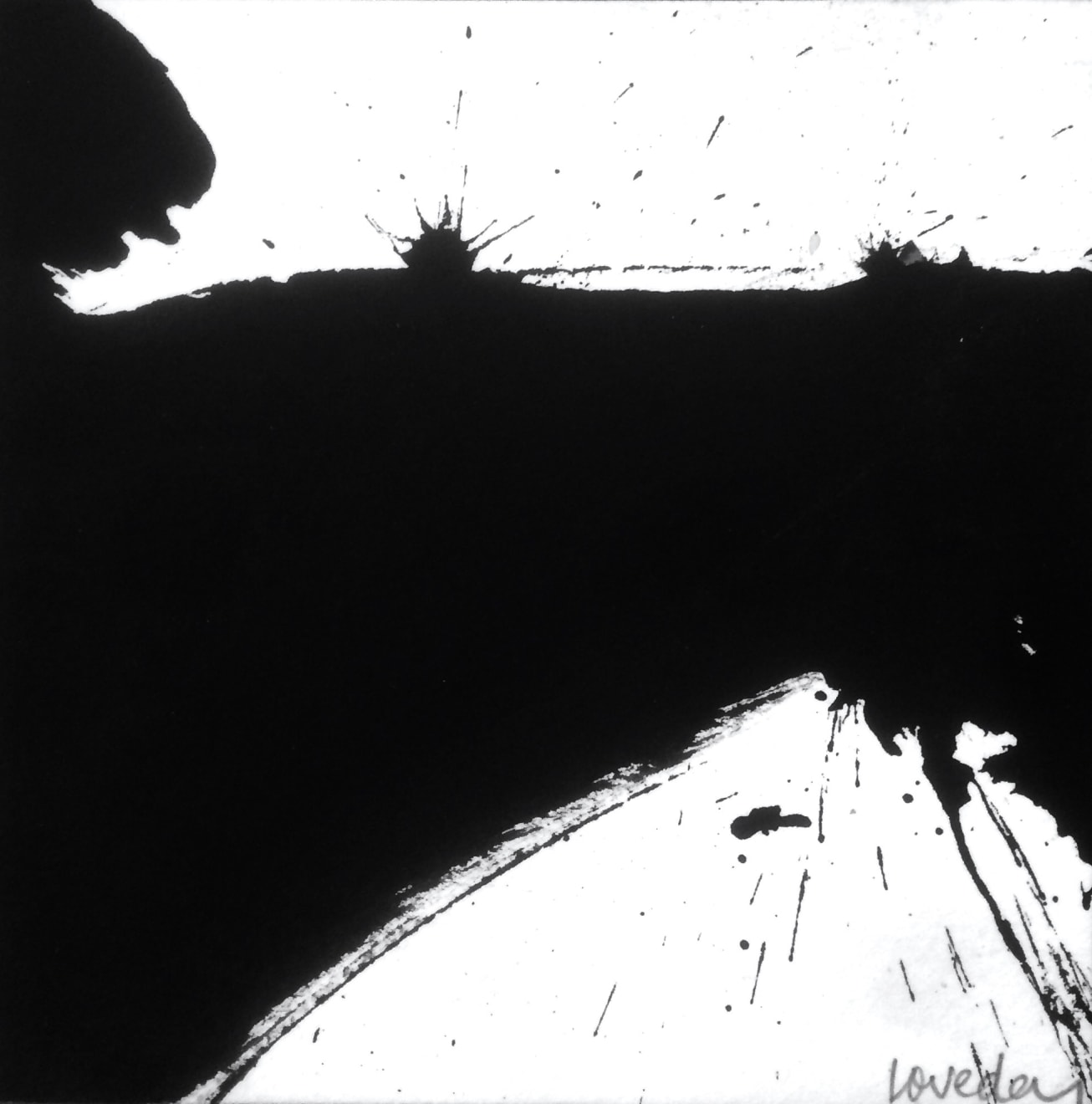 Ross Loveday, Black Marks, 2019