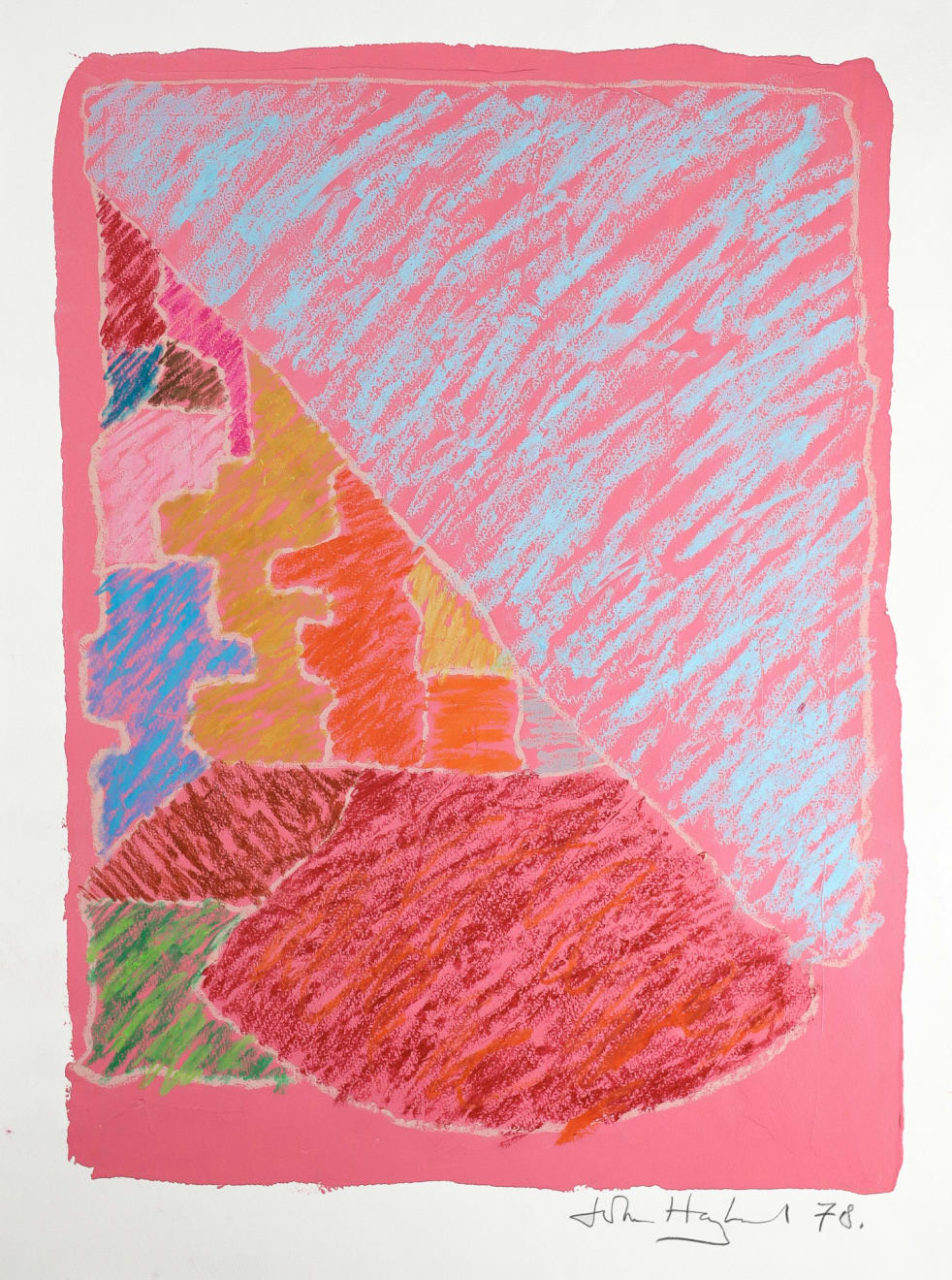 John Hoyland, Untitled 8, 1978