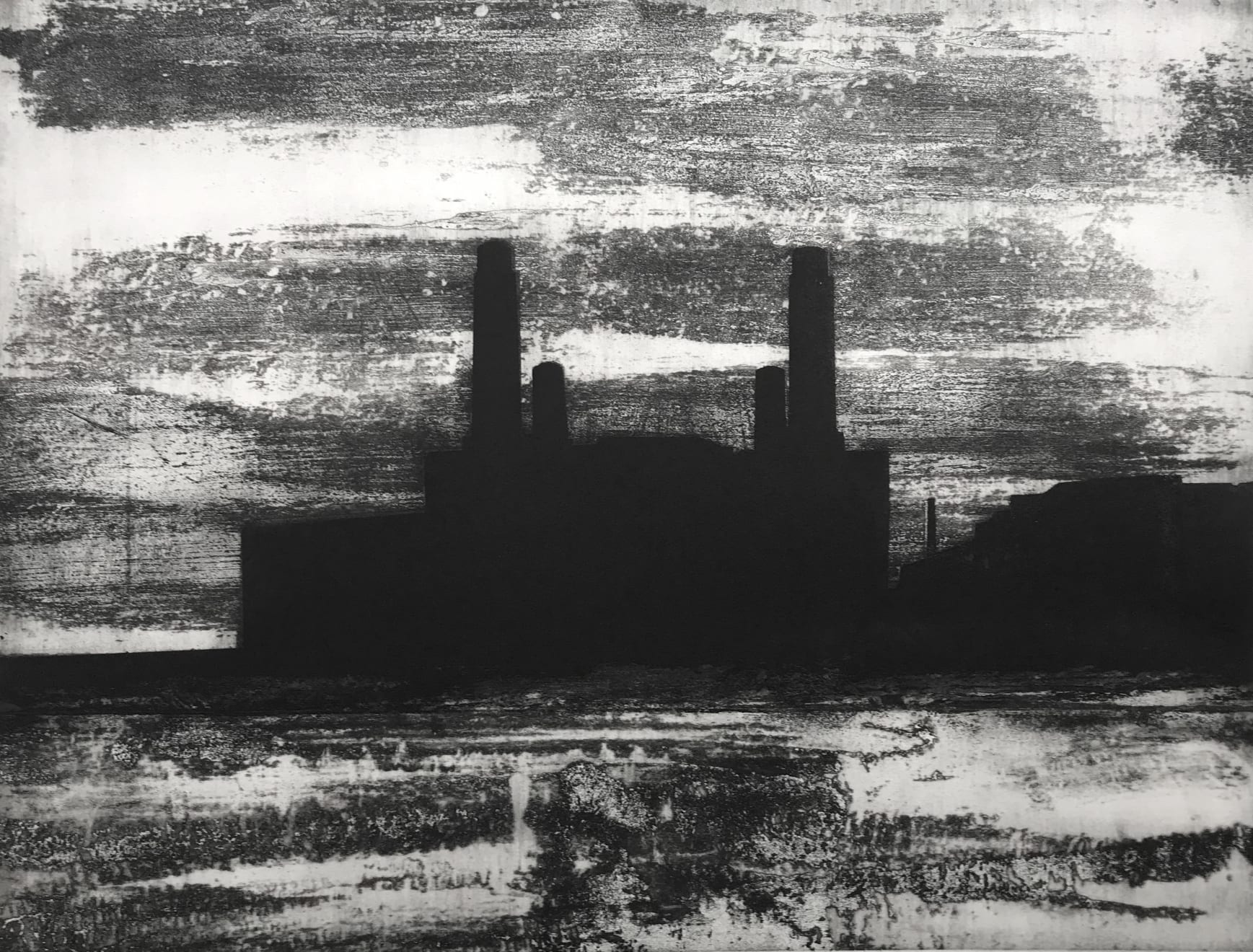 Jason Hicklin, The Thames. Battersea, 2019