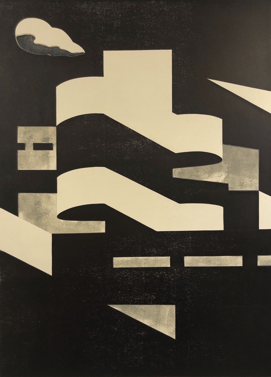 Paul Catherall, Southbank Steps III TP, 2022