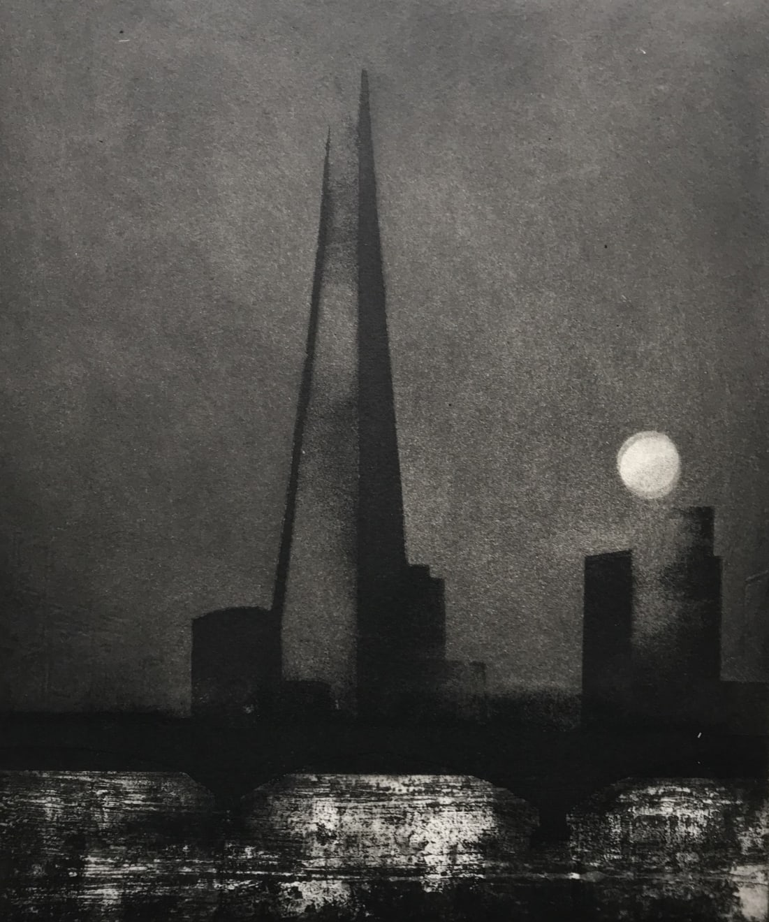 Jason Hicklin, The Thames. Sturgeon Moon, 2019