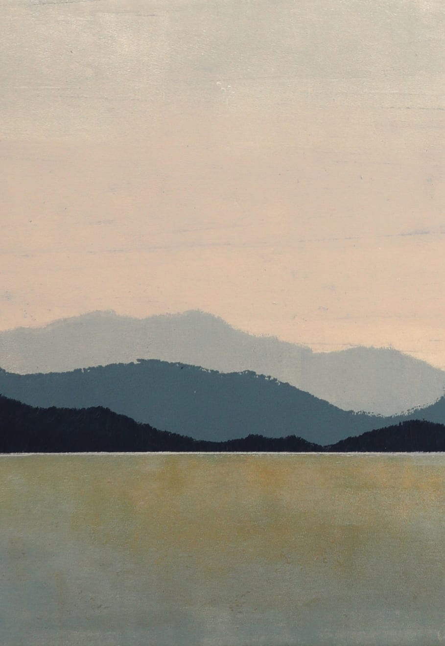 Hamish Macaulay, Summer Ranges 3 (Study), 2024