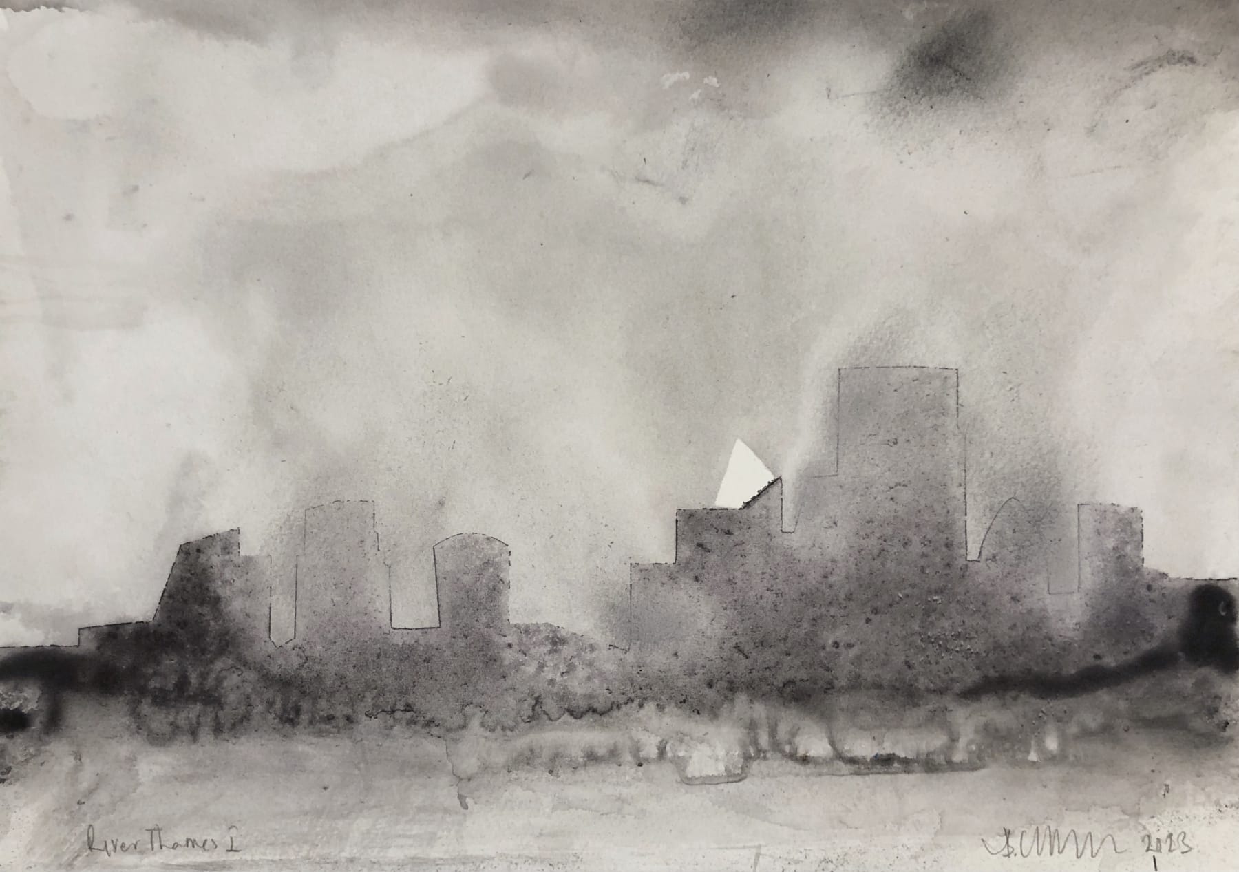 Jason Hicklin, River Thames I, 2023