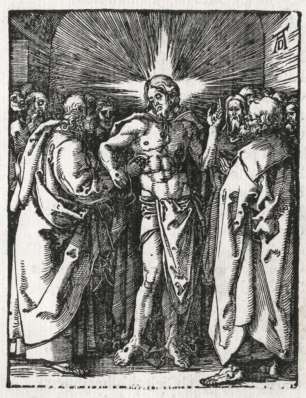 Albrecht Dürer, Christ Appearing to the Apostles (The Doubting Thomas), 1508-11