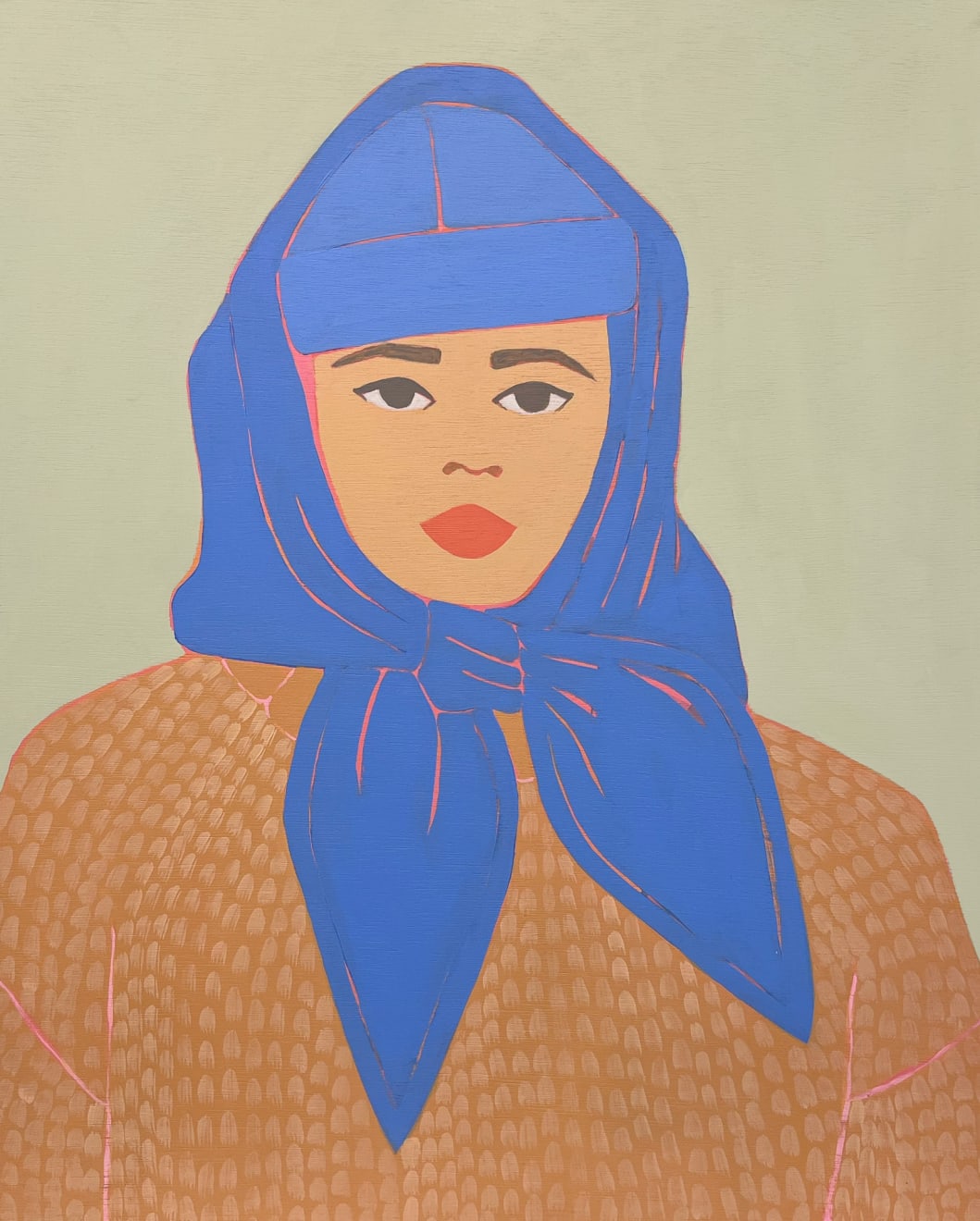 Susie Stone, Blue and Toffee, 2024