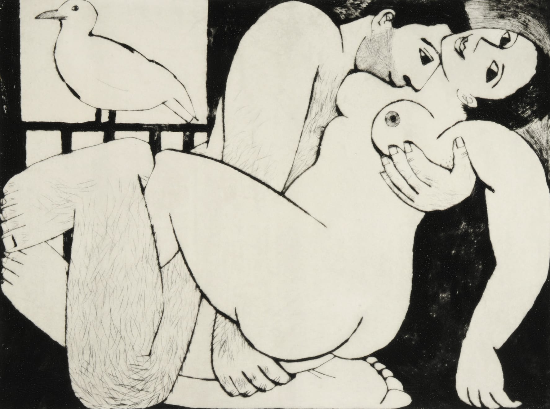 Anita Klein, Nige in St Ives, 2001