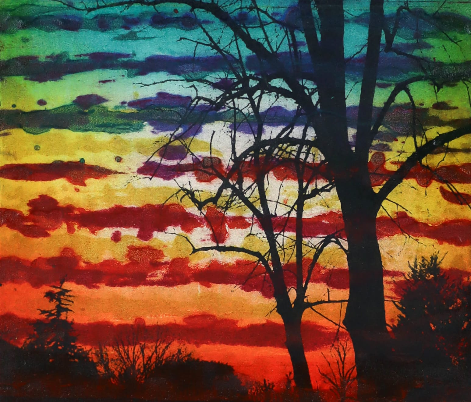 Sophie Layton, Silhouetted Against Dusk, 2016