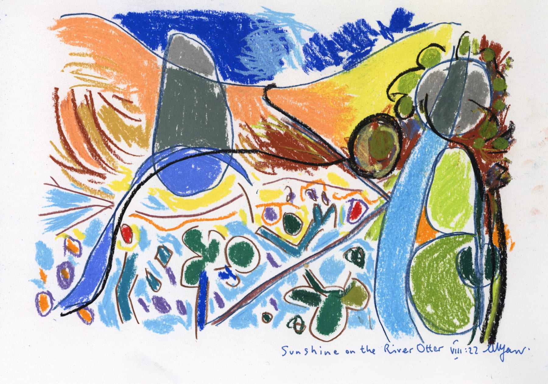 Andrew Marr, Sunshine on the River Otter VIII:22, 2022