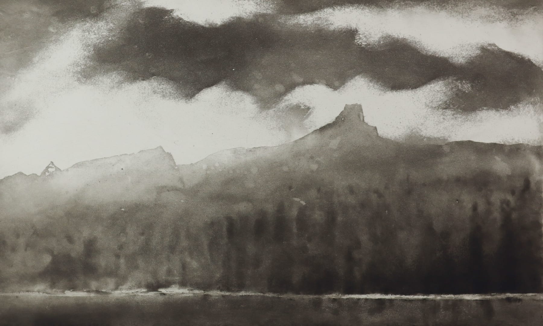 Norman Ackroyd, Dun Caan, Raasay’s Cap, 2005