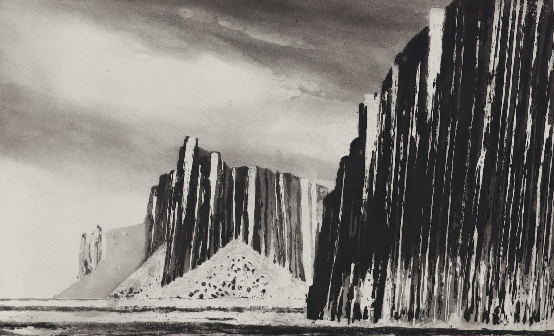 Norman Ackroyd, Shiant - Garbh Eilean, 2011