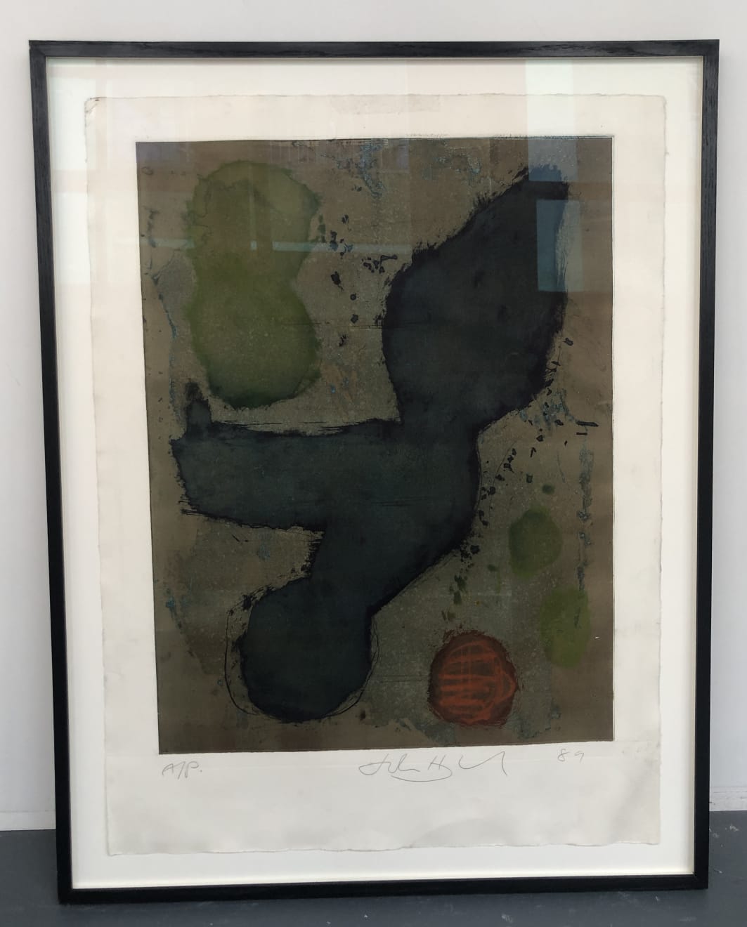 Summer Secret Bid Auction 2022, LOT 104: John Hoyland - Untitled, 1989