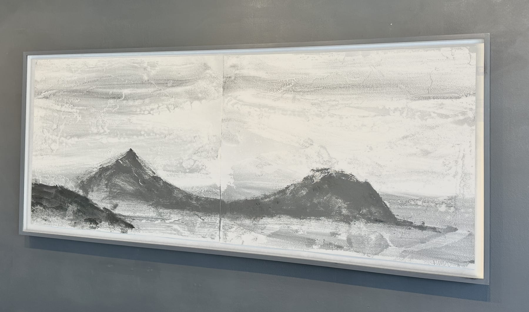 Jason Hicklin, Loch Hiort from Ruabhal, 2016