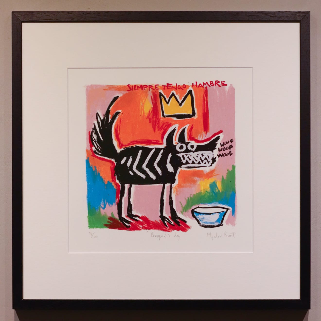 Mychael Barratt, Basquiat’s Dog, 2024