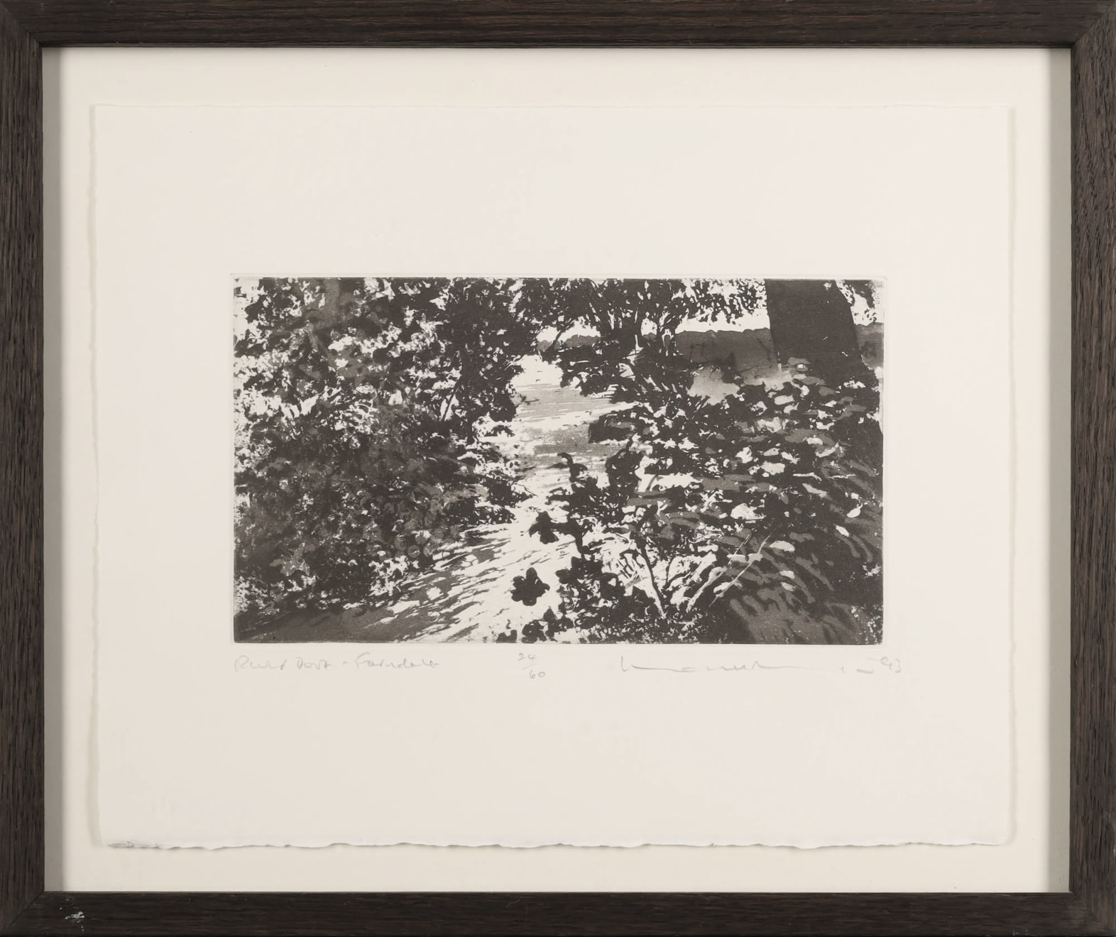 Norman Ackroyd, River Dove – Farnadle, 1993