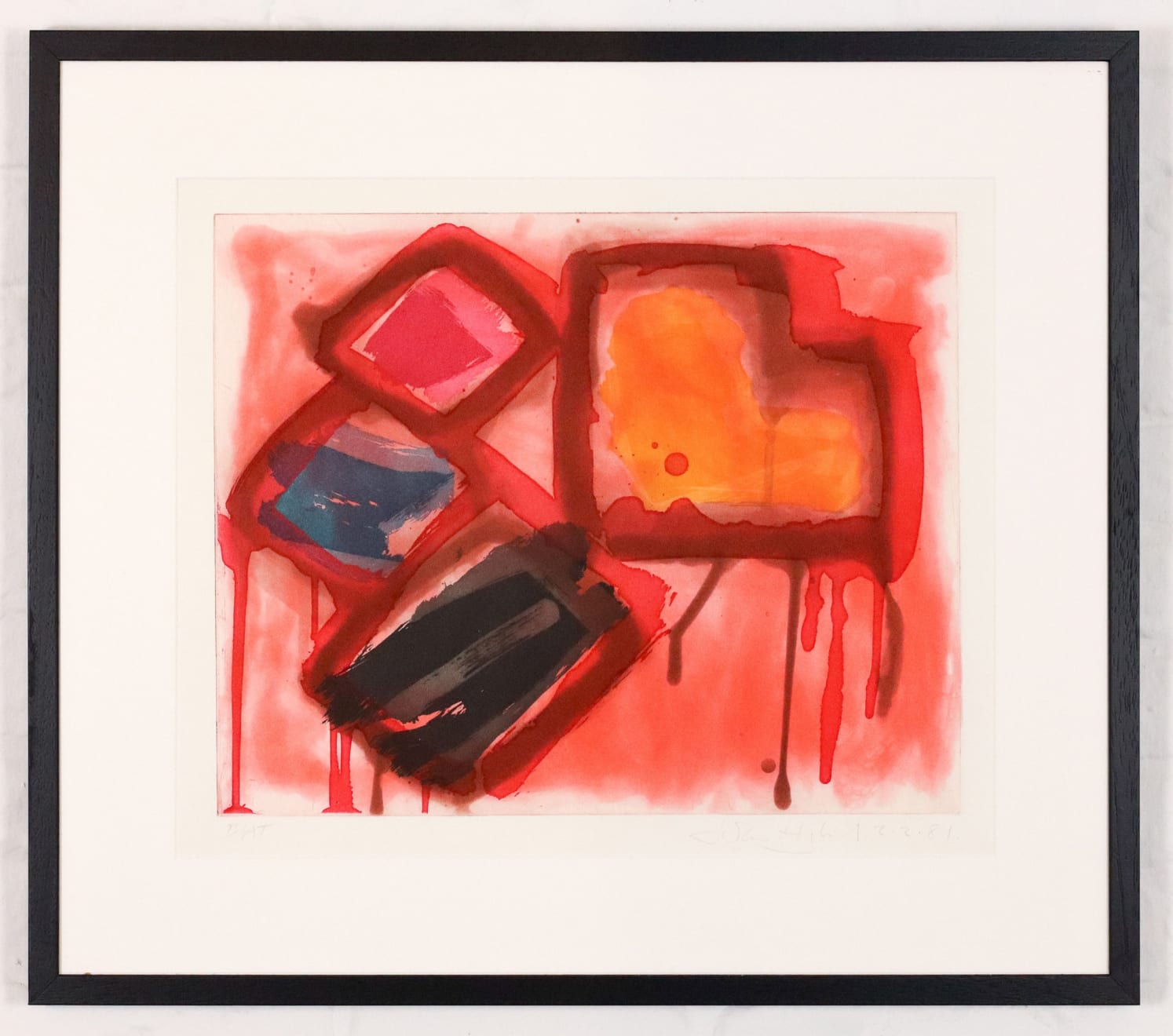 John Hoyland, Untitled (12.2.81), 1981