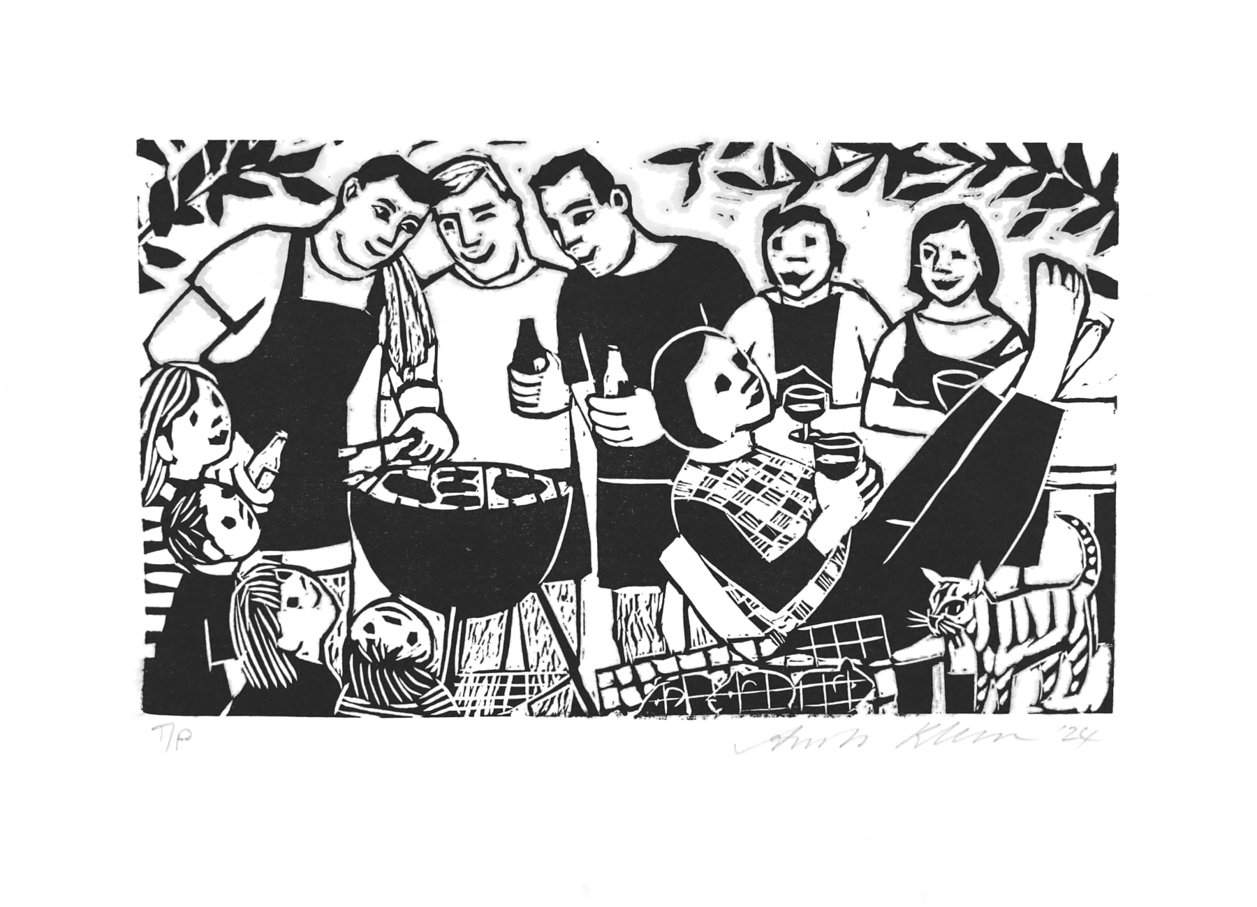 Anita Klein Studio Sale, Joe’s Barbecue (TP), 2024