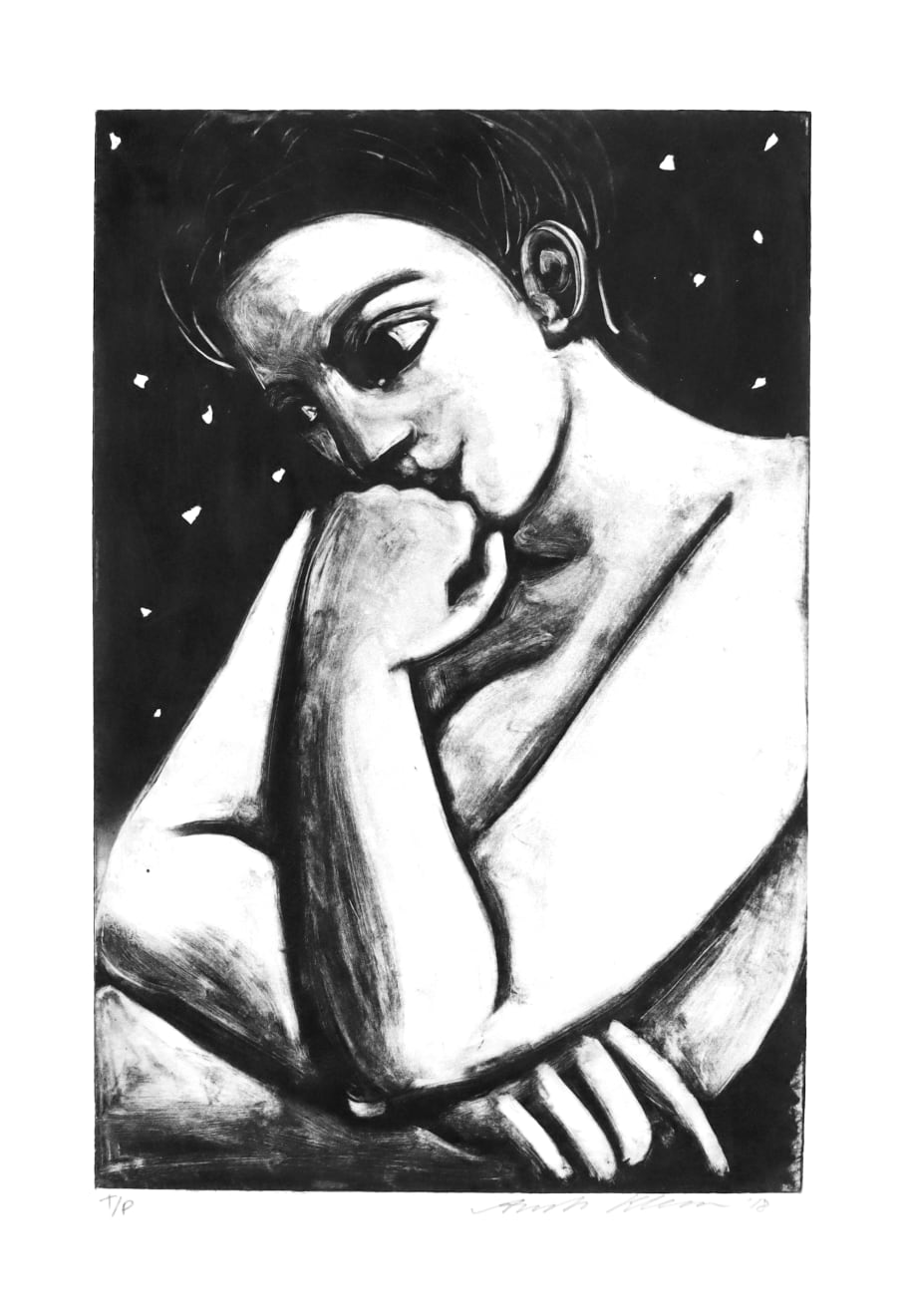 Anita Klein Studio Sale, Thinking with Stars (TP), 2018