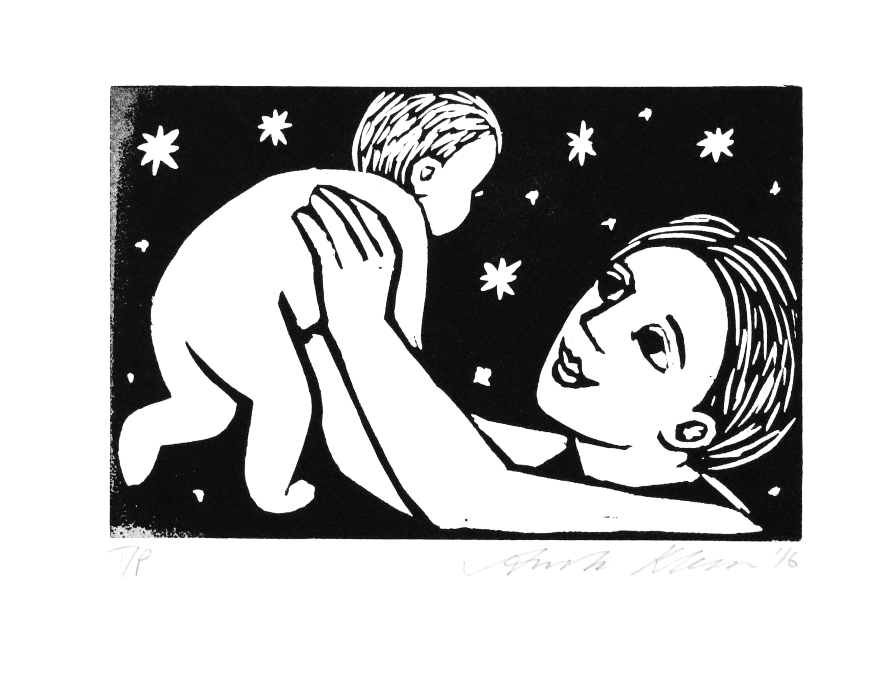 Anita Klein Studio Sale, Mother and Flying Baby (TP), 2016