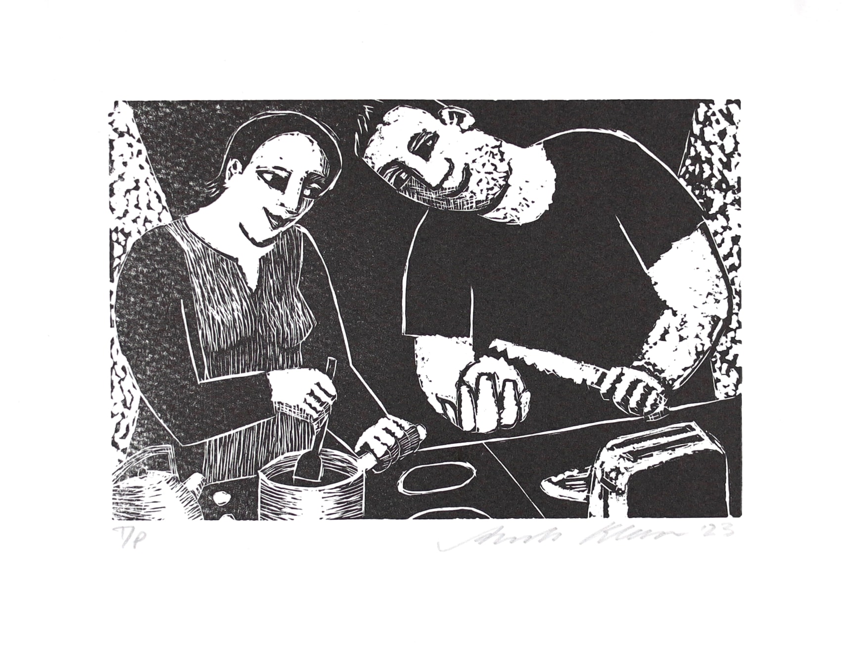 Anita Klein Studio Sale, Soup for Lunch (TP), 2023