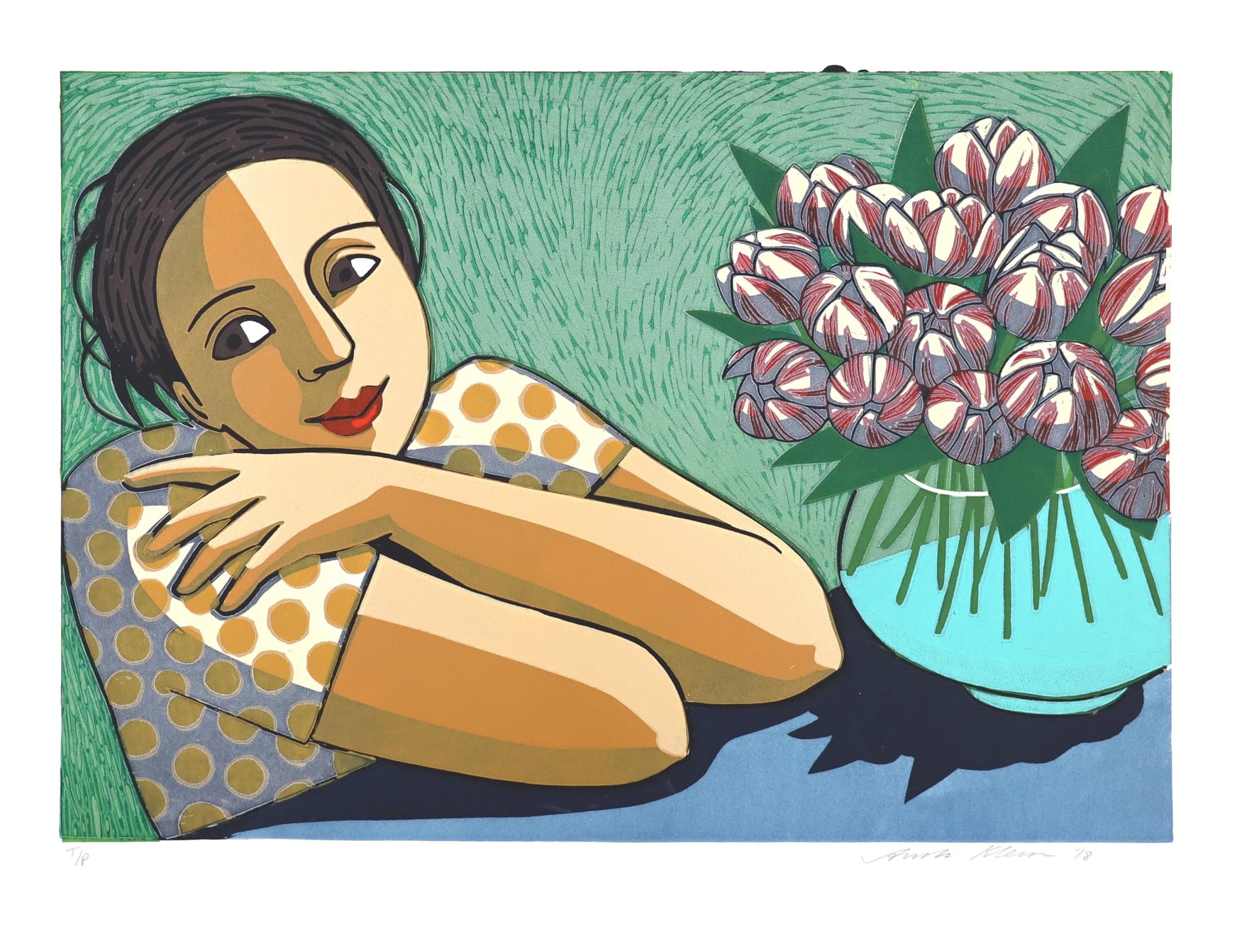 Anita Klein Studio Sale, The Thank-You Flowers (TP), 2018