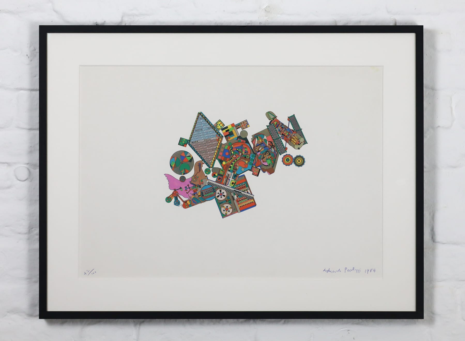 Eduardo Paolozzi, Designs for the Tottenham Court Road Underground, 1984