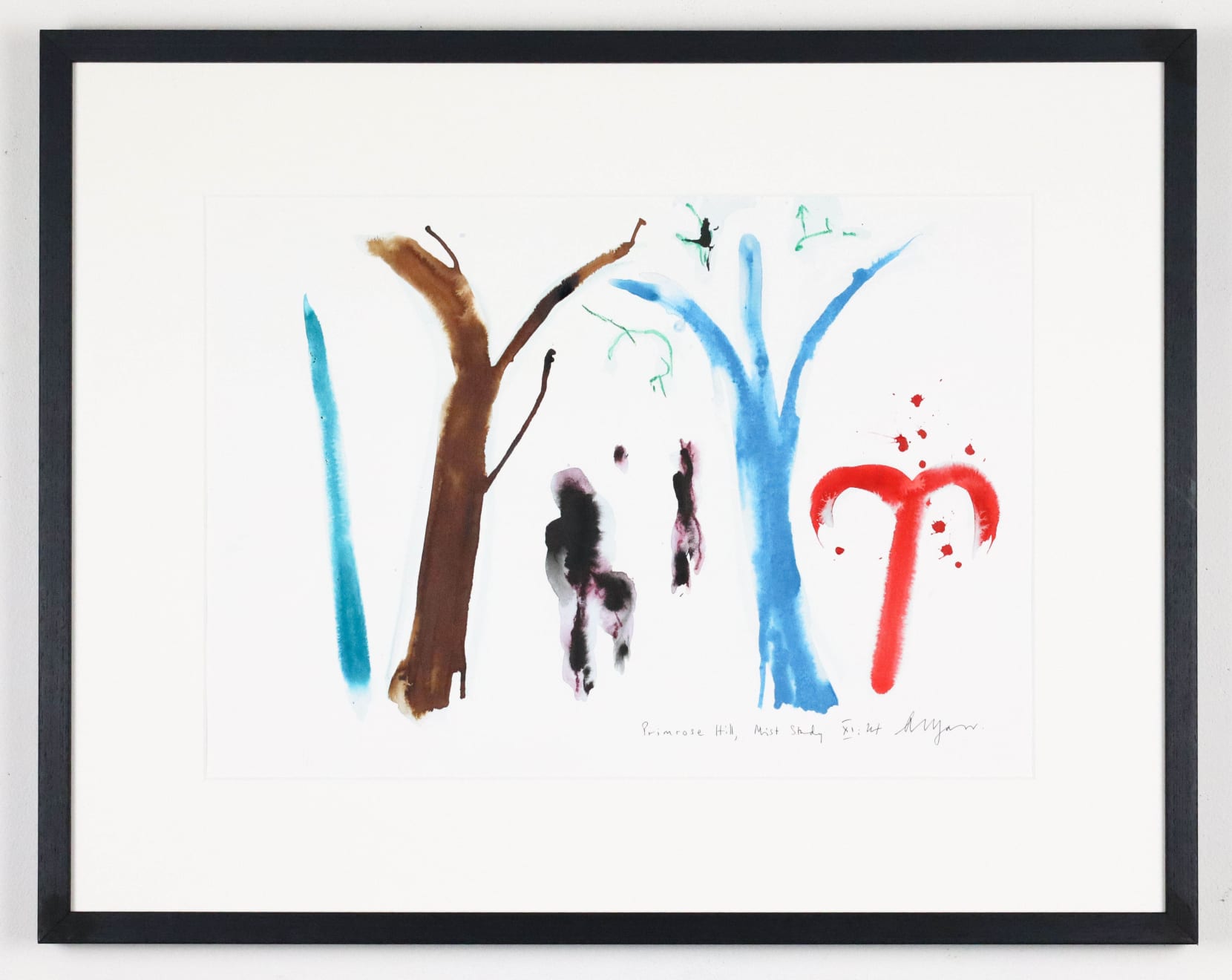 Andrew Marr, Primrose Hill, Mist Study, XI:24 , 2024