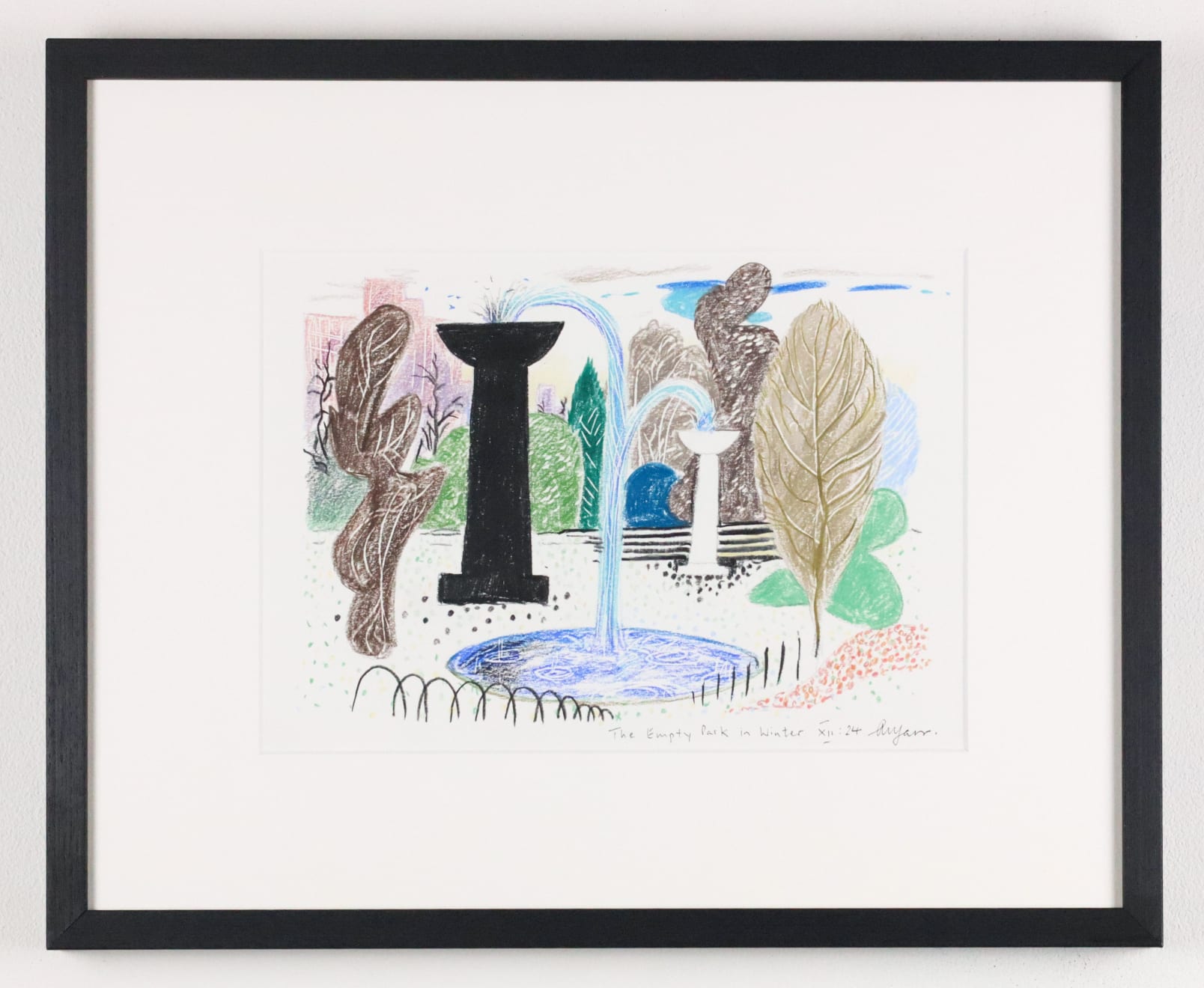 Andrew Marr, The Empty Park in Winter, XII:24, 2024