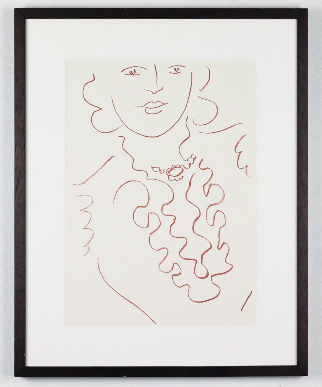 Dulwich College Secret Bid Auction 2025, LOT 107: Henri Matisse - Plate 163 from ‘Florilège Des Amours de Ronsard’, 1948