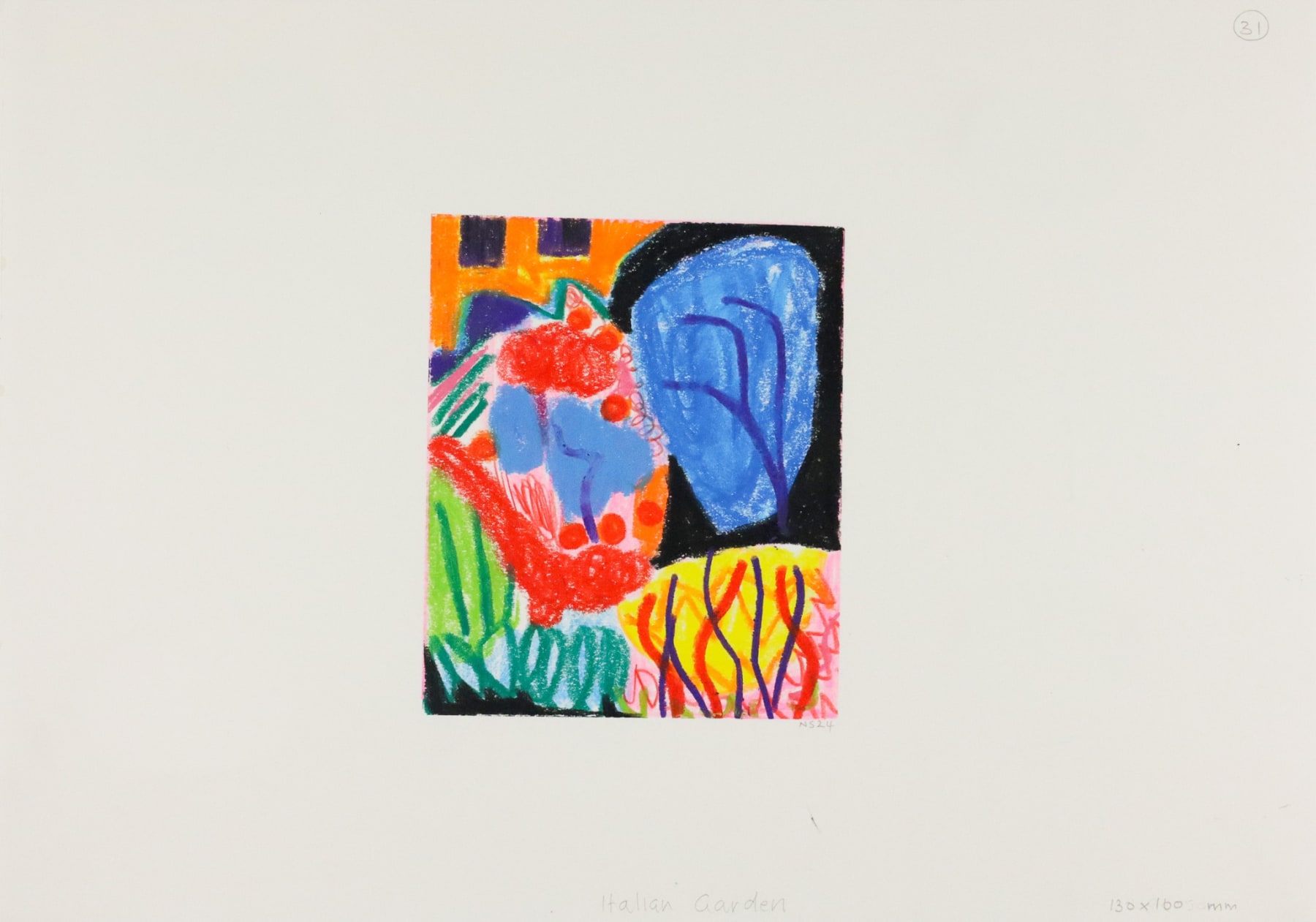 Nigel Swift, Italian Garden, 2024