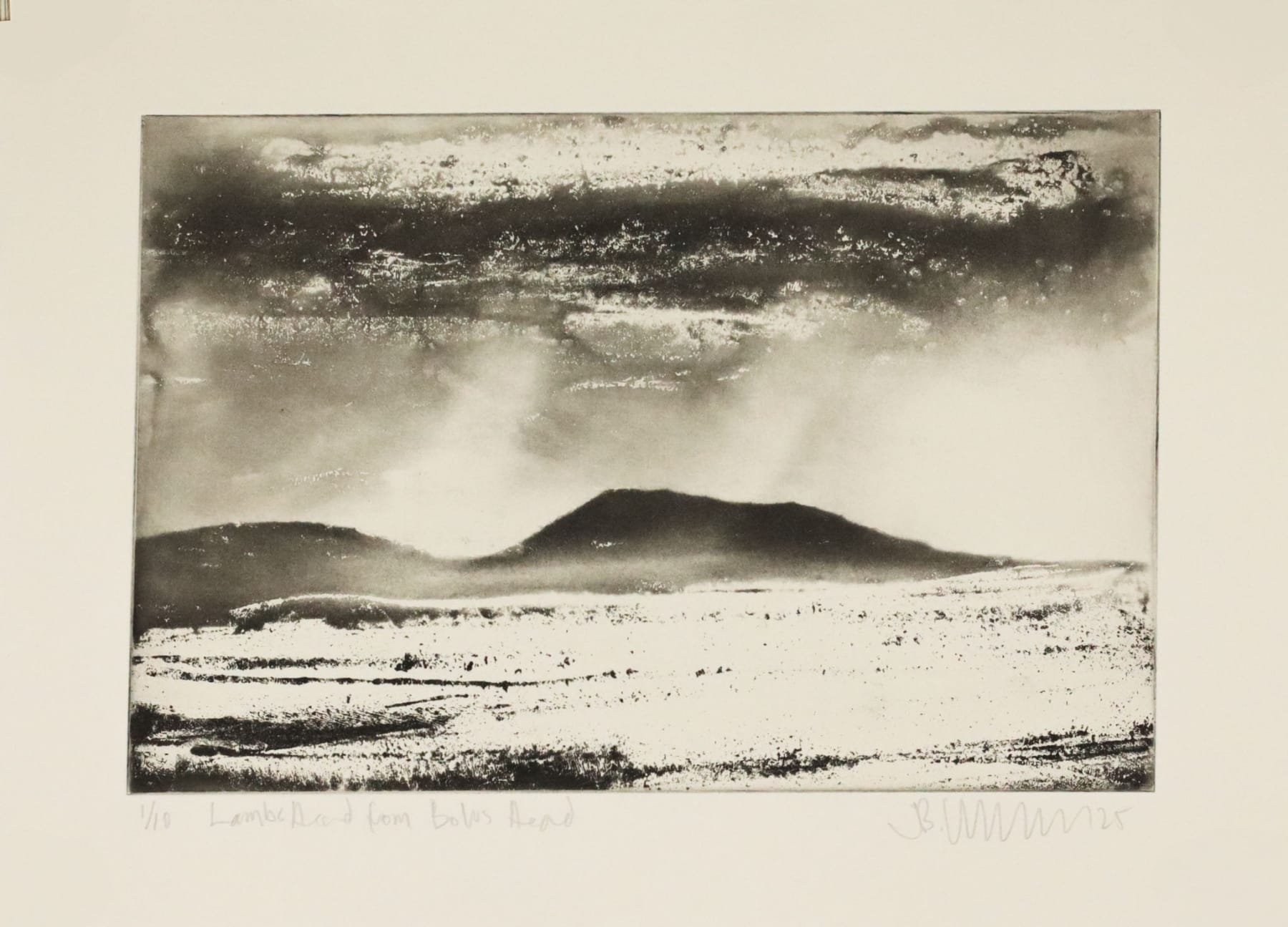 Jason Hicklin, Lambs Head from Bolus Head, 2025