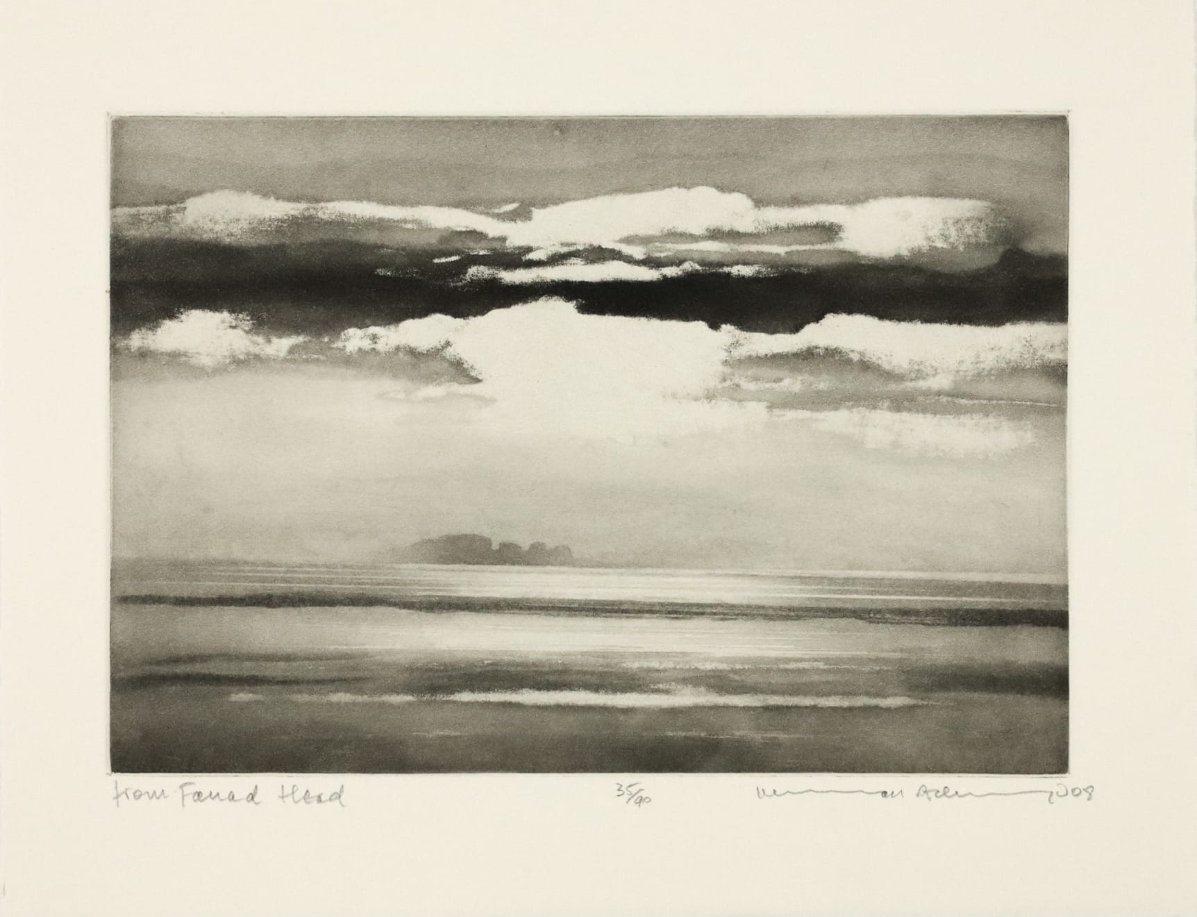 Norman Ackroyd, From Fanad Head, 2008