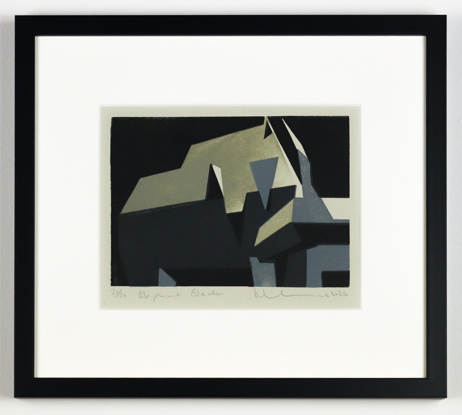 Paul Catherall, Elephant Black, 2024