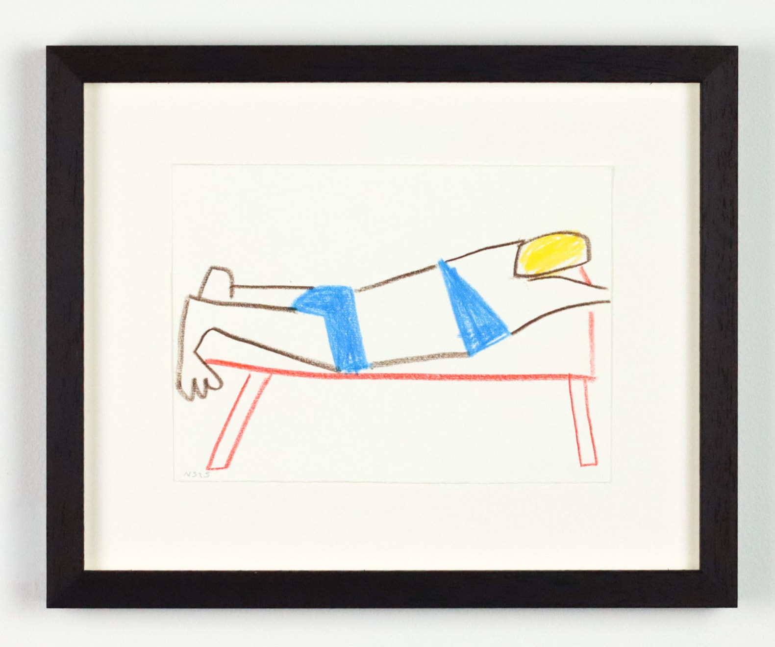 Nigel Swift, Red Towel, Italy, 2025