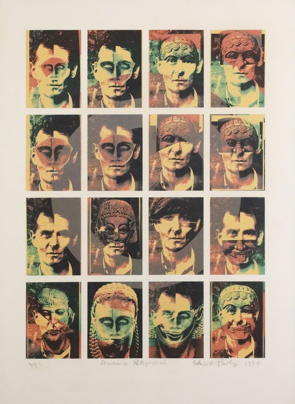 Eduardo Paolozzi, Studies on Wittgenstein, 1994